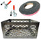 Total Control® Mod Kit für Oklahoma Joe's Smoker kompatibel mit Longhorn oder Highland Offset Smoker - Dichtung, Deckelriegel Kohlekorb