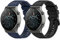 Kobmand Cinturino per Huawei Watch GT2 PRO Braccialetto,Cinturino in Silicone Uguale all'originale per Watch GT 2 Pro/Huawei Watch GT/Watch GT2 (Nero+Blu)