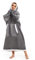 DmgicPro Unisex Erwachsene Tragbare Decke Hoodie, grau dunkel, Adult