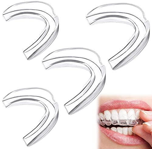 PHIEZC Zahnschutz, Backenzähne, Zahnspangenschutz, 4 Stück Zahnartikulatoren um nächtliches Zähneknirschen zu verhindern