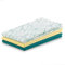 AmeliaHome 3er Set Geschirrtücher Baumwolle Küchentücher 50x70 cm Blätter Muster Letty Türkis Gelb