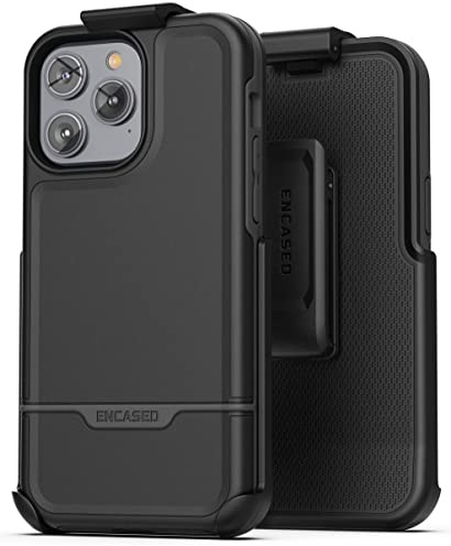 Encased iPhone 14 Case with Belt Clip Holster Phone Holder (iPhone 14 Pro Max)