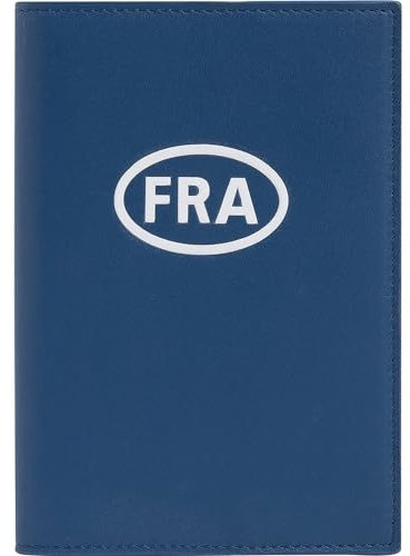 Hackett London Herren Reisepasshülle Reisezubehör-Reisepass-Tasche, Blau (Blau)