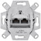 Rutenbeck Anschlussdose Datendose UAE Cat.6A iso-8/8 UP 2-fach