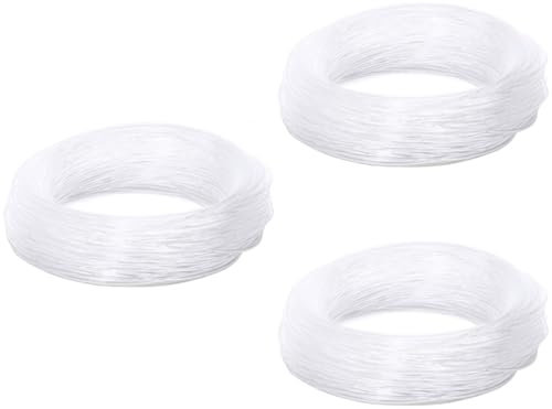 Housoutil 3 Stk LED-Poolbeleuchtung Glimmlicht dünne Optik Lavalampen Überbrückungskabel Faserlampe faseroptisches Licht Glasfaserkabel Umgebungslicht stern deckenleuchte Weiß Kind scheinen
