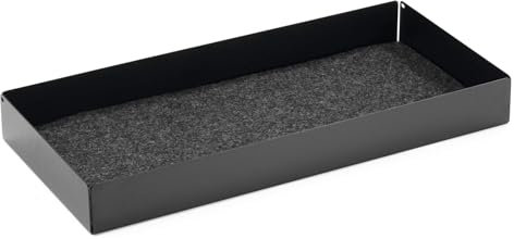 Durable Schublade für Monitor Ständer Effect, geräuschhemmende Filzeinlage, schwarz, 508201