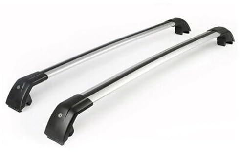 Kompatibel Mit VW Für Tiguan 2017–2022 2023, 2 Stück Abschließbarer Dachträger, Seitenstangen Aus Aluminiumlegierung, Kreuzschienen, Autodachträger, Gepäck Dachträger