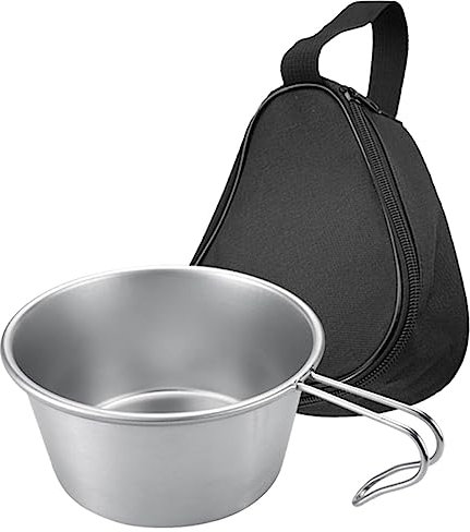 Outanaya 1 Satz Campingbecher Aus Edelstahl Camping-kaffeetassen Campinggeschirr Campingutensilien Saftbecher Camping Weinbecher Rostfrei Weingläser Im Freien Teetasse Edelstahl 304 Silver