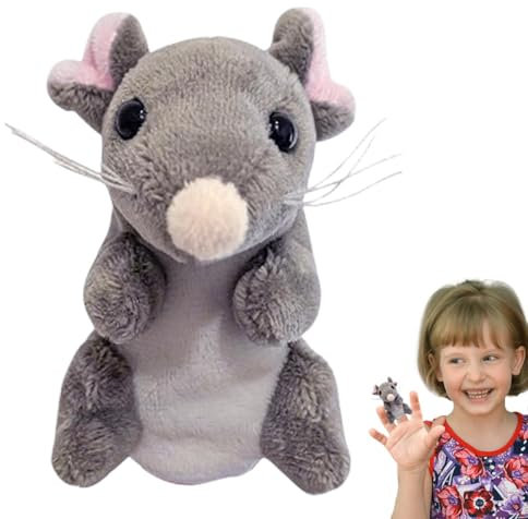 Fingerpuppen, Fingerpuppen für Kleinkinder, Spielzeug für Rollenspiele, zum Erzählen von Geschichten von Mäusen, Plüsch-Fingerpuppen für und Mädchen, Ju Spielzeug