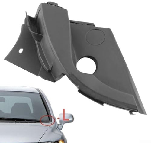 Mejora el aspecto de tu Honda para Civic 2006 2011 con la rejilla superior del parasol delantero del coche (lado izquierdo (conductor)