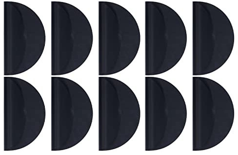 Qukaim Outdoor Grill Mat BBQ Grill Mat, 10Pcs Round Barbecue Grill Mats, Reusable Non-Stick High Temperature Resistant Fryer Mats for Cooking and Grilling