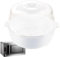 Microwave Steam Steriliser, Microwave Cleaner For Baby Bottles, Baby Bottle Microwaves Cleaner, Portable Feeding Bottles Cleaning Tool, Reusable High Temperature Resistant Babies Bottle Cleaners