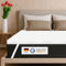 Wolkenfeld Matratzenschoner 90 x 200 cm – 5 cm Höhe | Atmungsaktiver Matratzentopper mit OEKO-TEX Zertifikat | Weich, Ergonomisch, Abnehmbar & Waschbar – Komfort und Entlastung bei zu harten Matratzen