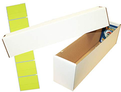TCG Aufbewahrungsbox (weiß, klein) für ca. 1000 Karten Aller Größen
