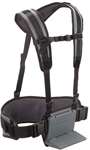 wolfcraft Tragegurtsystem - 5528000 - mit gepolsterten Gurten - für kraftsparendes und rückenschonendes Tragen - ideal für Umzugskartons und Einkaufskisten