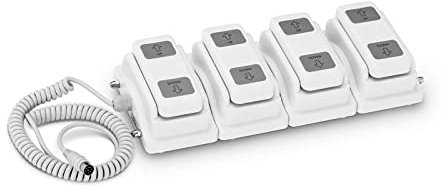 physa PHY-FP-3 Fußpedal 8 Pin Stecker für 4 Motoren Fußschalter kompatibel mit BOLZ'ANO Kosmetikliege