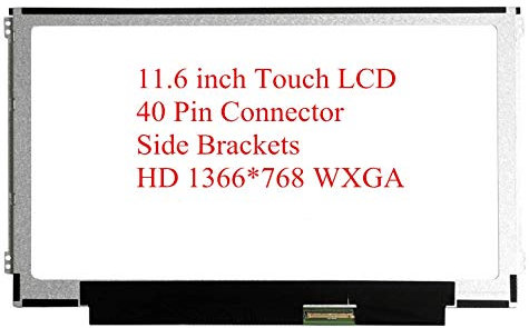 Rinbers B116XAK01.1 11.6 HD 1366x768 Display LCD Touch Screen Panel con 40 Pin Connettore per HP Chromebook 11 11A G6 EE G8 EE Touch 11 G7 EE Touch Touch