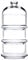 PASABAHCE 488854 Patisserie Basic Set 3 stapelbare Behälter mit Kuppel, Glas, transparent,,12x26 cm