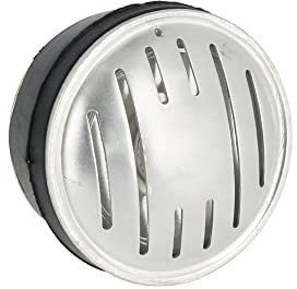 Hupe 6V+12V Gleichstrom mit ALU-Blende - für Simson KR51/1 Schwalbe, KR51/2 Schwalbe, SR4-1 Spatz, SR4-2 Star, SR4-3 Sperber, SR4-4 Habicht