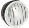 Hupe 6V+12V Gleichstrom mit ALU-Blende - für Simson KR51/1 Schwalbe, KR51/2 Schwalbe, SR4-1 Spatz, SR4-2 Star, SR4-3 Sperber, SR4-4 Habicht
