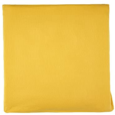 KraftKids Bezug für Wickeltischauflage Doppelkrepp Gelb Mustard 85 cm breit x 75 cm tief