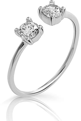 Orphelia 925 Silver Ring with Zirconium Size 52