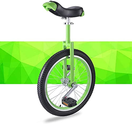 Einrad Fahrrad Einrad 16/18/20 Zoll Rad Einrad Kinder Erwachsene, Verstellbare Einräder Sitz Rutschfest Butyl Mountain-Reifen Laufrad Fahrrad, Sport Outdoor Unisex Anfänger Teen Mädchen Jungen Fi