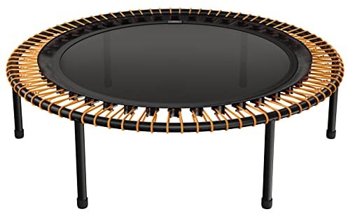 bellicon Fitness Trampoline 100-125 cm | Heavy Duty Screw Legs and Rope Ring Suspension up to 150 kg (Extra Strong) | 3-Piece Frame | Made in Germany