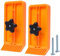 POWERTEC 71832-P2 Stackable Featherboard for Table Saw, Router Table, & Band Saw, Universal T-Track & Miter Slot Mount - Woodworking Safety Tool, 2 PK