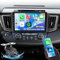 NHOPEEW 2+64G 10,1-Zoll Android Radio für Toyota RAV4 2013-2019 - Unterstützt Wireless CarPlay & Android Auto GPS Navigation, Lenkradsteuerung, FM RDS, Split-Screen + Rückfahrkamera