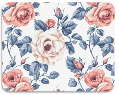 Tappetino assorbente per asciugare i piatti con rose e fiori, per bancone della cucina