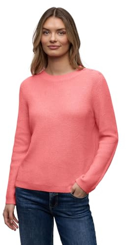 Street One Damen Pullover mit Knopfdetail