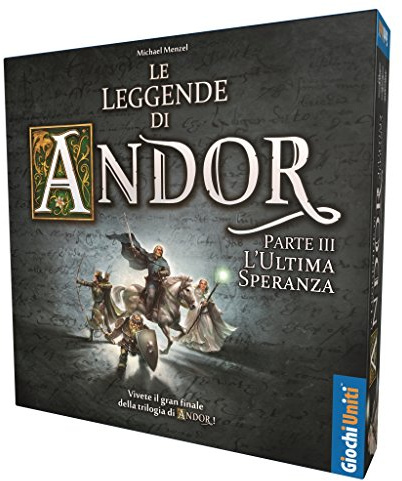 Giochi Uniti – Die Legenden von Andor: Die letzte Hoffnung (Deluxe-Ausgabe für 2-4 Spieler ab 10 Jahren)