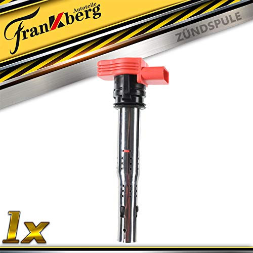 Frankberg 1x Zündspule Zündmodul Kompatibel mit A4 2.0L-3.2L S4 2002-2015 A4 Avant 2.0L-3.2L S4 2002-2015 A4 Cabriolet A5 A6 A8 R8 Spyder Gallardo Replace# 06E905115