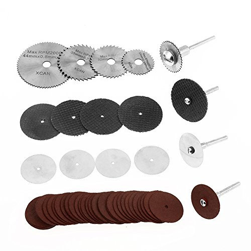 55pcs Herramientas rotativas Kit de Herramientas abrasivas Juego de Accesorios para Herramientas rotativas Accesorios de Pulido para Herramientas rotativas