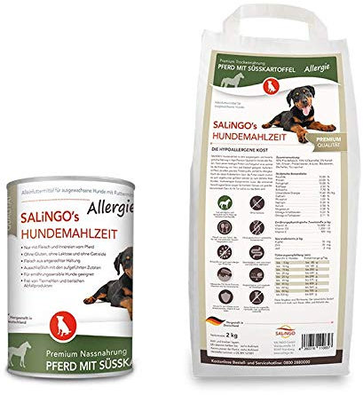SALiNGO Hundefutter Einsteigerpaket Pferd