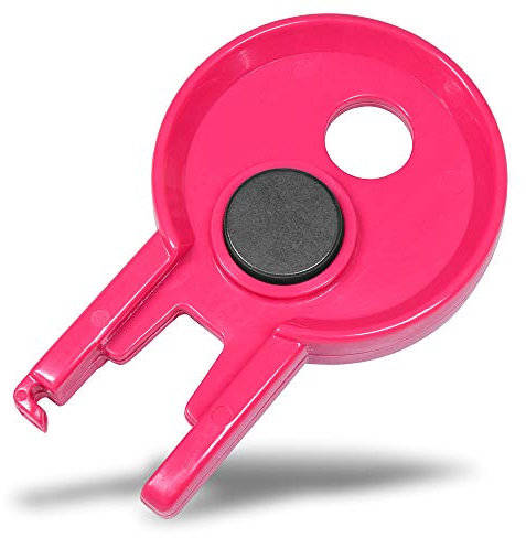 Seki Japan Multifunction Bottle Cap Opener, Plastic Body Jar Opener, Serrated Steel Parts Remove Stubborn Lids Kitchen Gripper with Pull Top Can Opener for Elderly, Women, Children