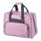 Phönix Taschen für Nähmaschinen 45x21x37cm und Overlockmaschinen 39x32x36cm (Polka Dots Rosa, Nähmaschinentasche)