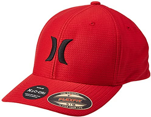 Hurley Herren M H20 Dri Pismo Hat Caps, Rot oder Burgunderrot (Gym red o brughundy Crush), S, S-M