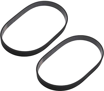 OTOTEC 2PCS 7PJ490mm Lawn Mower Drive 16mm Width Rubber Synchronous Closed Loop Timing Belt Compatible with QUALCAST Rotary Mowers