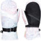 Roxy DryFlight Jetty Fäustlinge für Mädchen, Bright White Splash (Wbb3), Large