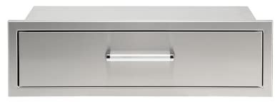 Mayer Barbecue Einzelschublade für Outdoorküche Einbaumodul Außenküche Edelstahl, 82, 5 x 50 x 19 cm