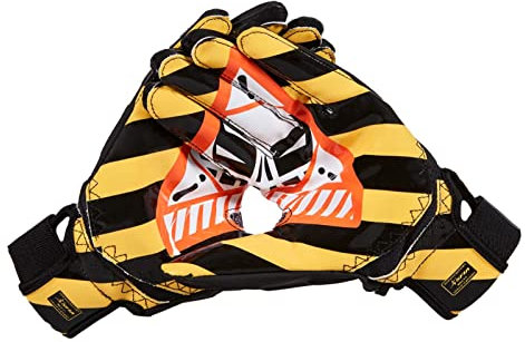 adidas Freak 4.0 Limited Edition Padded Receiver Football Gloves, Black, X-Large, Premium Football Gear and Equipment