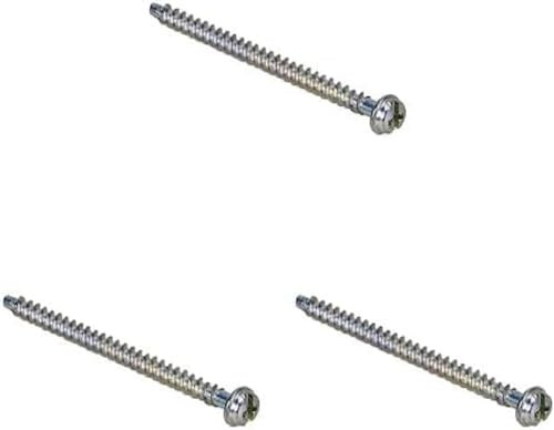 Legrand - Vis (x 10) pour encastrement profond dans boite, Paquet de 3