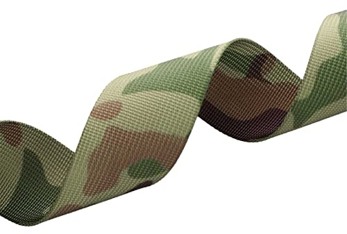 1m Gurtband im Tarnmuster Design aus Polyester camouflage multicam Taschengurt Variantenwahl