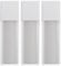 FRCOLOR 3 Pack Travel Press Cream Pump Bottles Vacuum Pack Airless Lotion Bottles