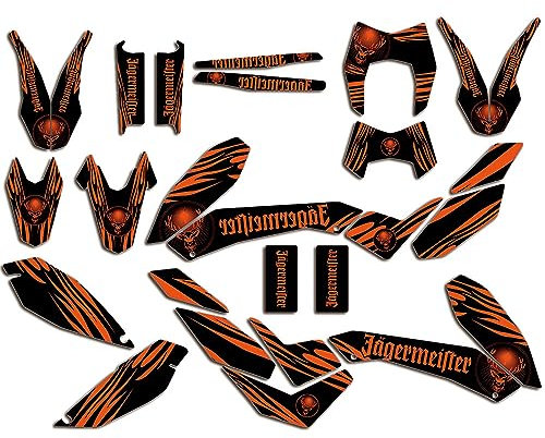 ENARUI Dekor Aufkleber Decals Graphics Kompatibel mit KTM 690 SMC R SMCR 2008 2009 2010 2011