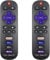 Amtone 2 Pack OEM Replacement Remote Control fit for All TCL Roku Smart TVs - Netflix/Disney Plus/Apple TV+/HBO Max