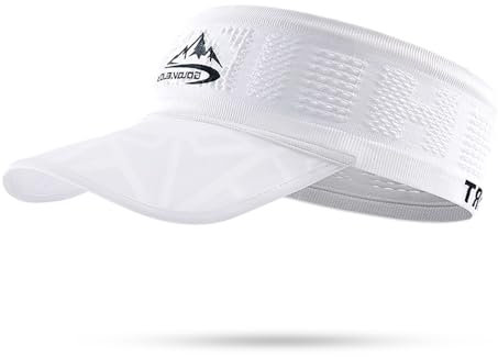 Wnddle Casquette Visière Femme Homme Anti-UV Visiere Soleil, Visière de Golf Tennis de Protection Solaire Chapeau, Unisexe Réglable Sport Cap, pour Golf Cyclisme Pêche Tennis et d'autres
