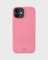holdit Silikonhülle iPhone 12/12 Pro (6,1”) - 0,8mm Ultra dünn Handyhülle Silikon - Trendy Slim Silicone case mit Voller Schutz (erhöhte Kante für Kameraschutz) - Rouge Pink